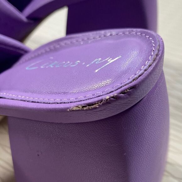 NWOB Circus by Sam Edelman Women’s Lilac Purple Marlie Chunky Heel - Size 6 - Picture 9 of 10